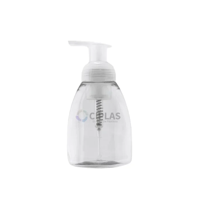 Botella Oval espumadora PET 250ml