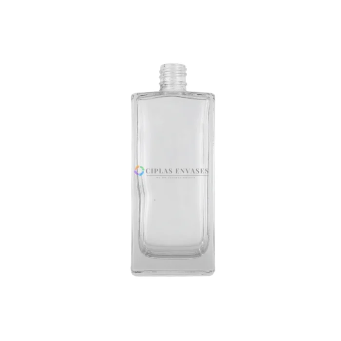 rectangular Frasco de vidrio rectangular 100ml